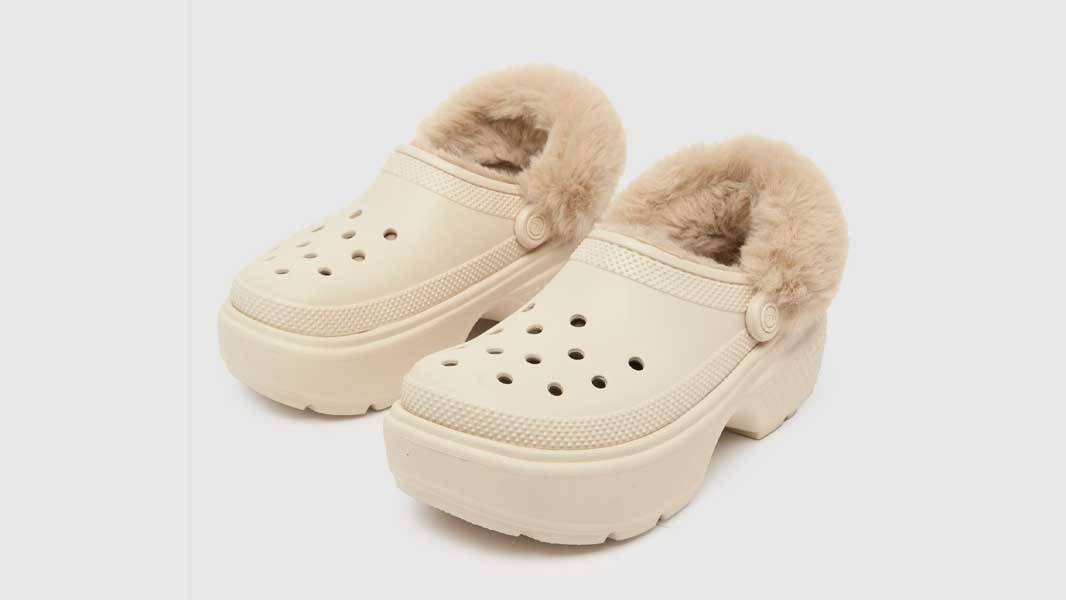 Crocs Stomp Lined Clog Natural Top
