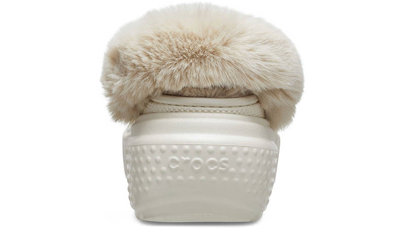 Crocs Stomp Lined Clog Stucco back