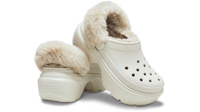 Crocs Stomp Lined Clog Stucco feature