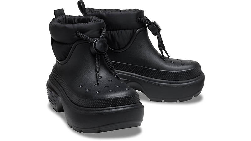 Crocs Stomp Puff Boot Black side