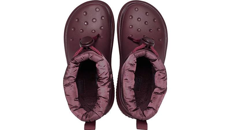 Crocs Stomp Puff Boot Dark Cherry middle