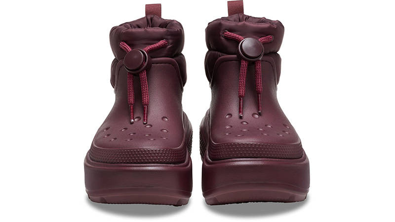 Crocs Stomp Puff Boot Dark Cherry side