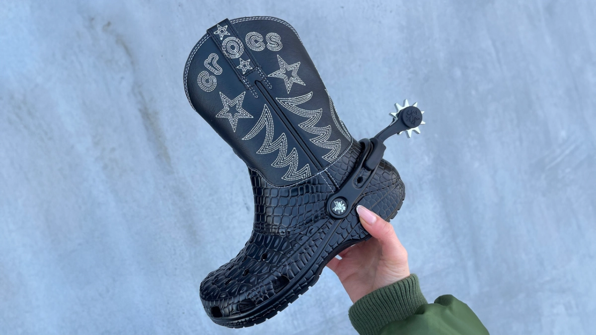 Giddy Up Partner! The Crocs running Classic Cowboy Boot Is
