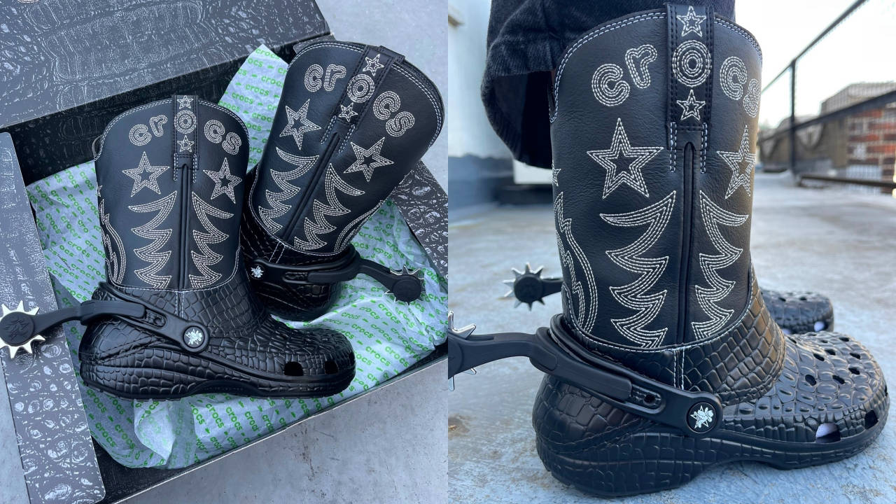 Giddy-Up Partner! The Crocs Classic Cowboy Boot Is Rodeo-Ready