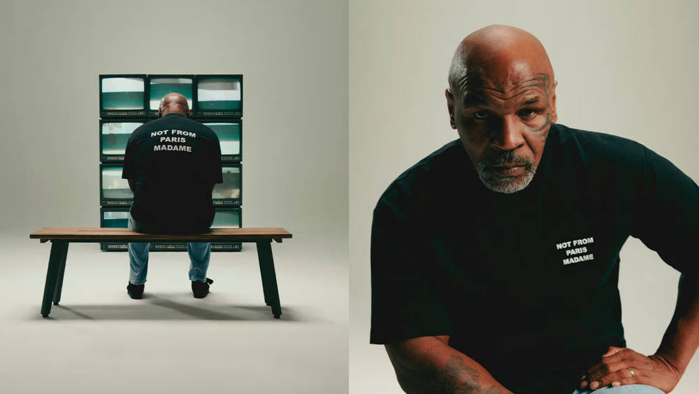 Image via Drôle De Monsieur Drôle De Monsieur Enlists Mike Tyson as the Face of Its Brand