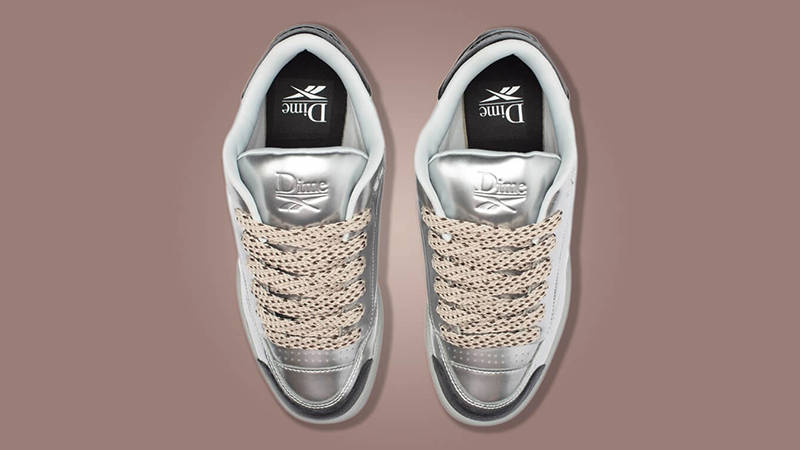 Dime x Reebok Club C BLUC Metallic Silver Top