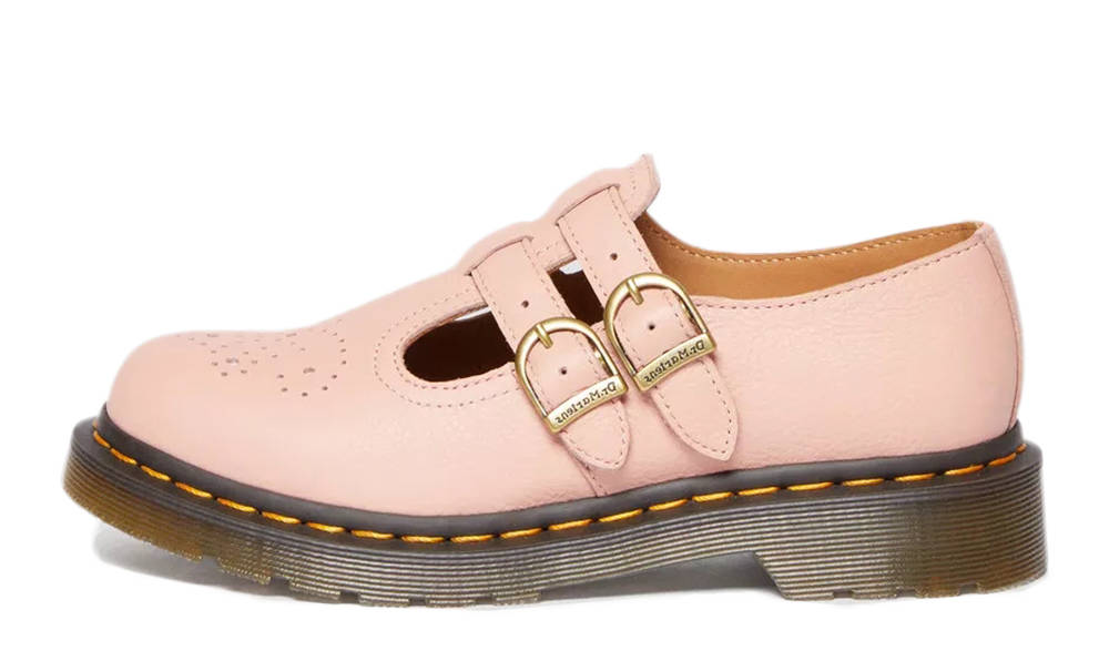 Dr. Martens Mary Jane 8065 Virginia Leather Peach Beige 30692329