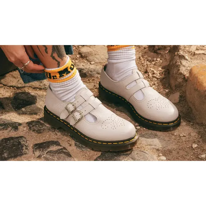 Dr Martens Dante Brando Where To Buy Dr. Martens Mary Jane 8065 Virginia Leather Taupe 30692348 The Sole Supplier