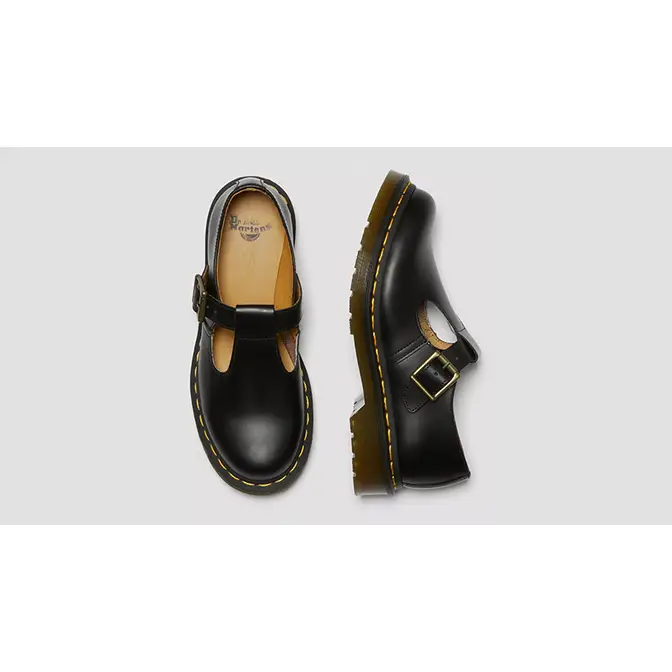 Dr. Martens Mary Jane Polley Smooth Leather Black 14852001 Top