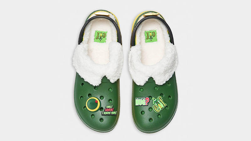 Elf x Crocs Classic Clog Green 209377P-761 Top