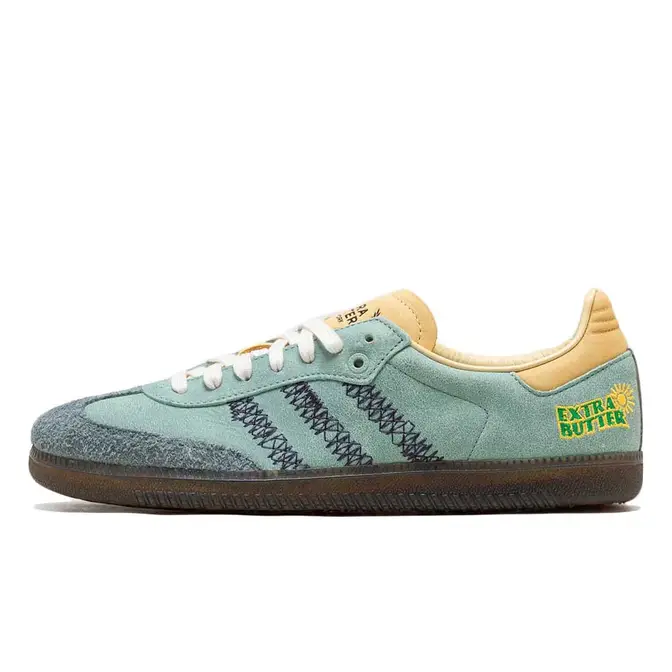 Extra Butter x adidas Samba Green Chalk White | Where To Buy | IE0174 ...