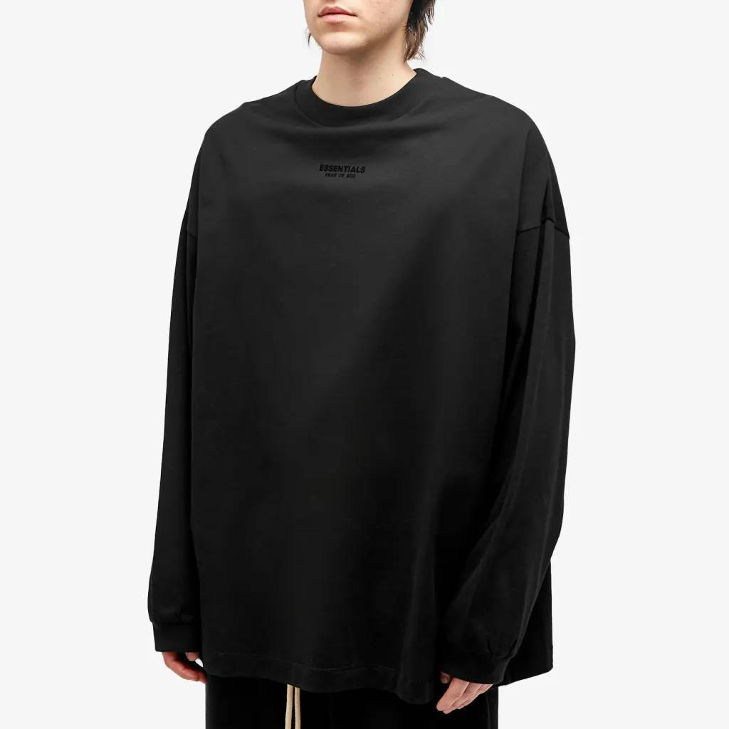 Fear of God Essentials Essentials Long Sleeve T-Shirt Jet Black