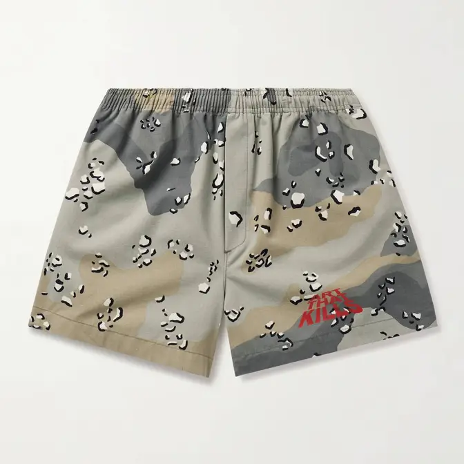 GALLERY DEPT. Straight-Leg Printed Ripstop Shorts | Where To Buy