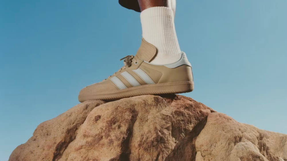 Image via Humanrace/adidas/liammacrae Pharrell Adds More Humarace x adidas Sambas to the Mix