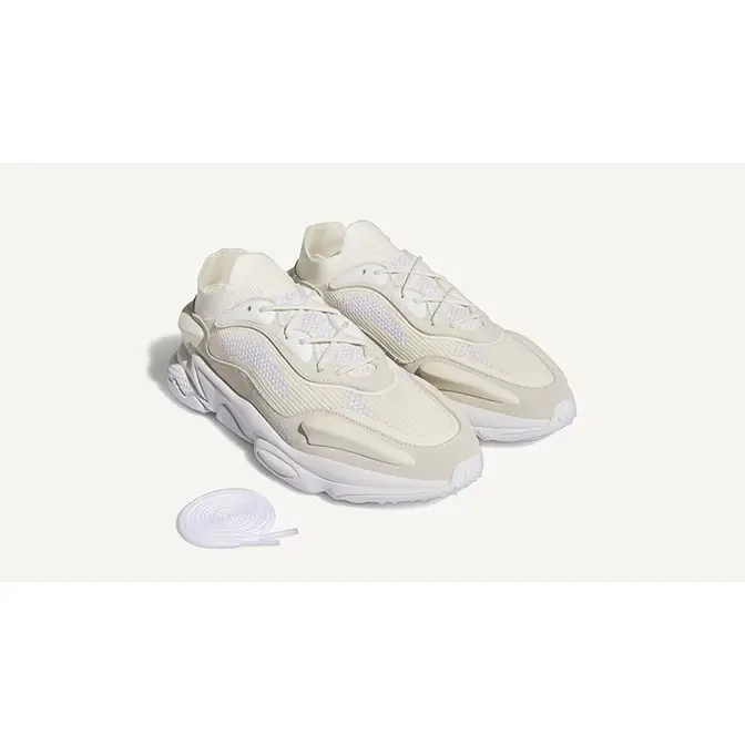 IVY PARK x adidas Knit Ozweego Cream White front