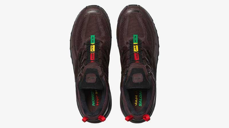 Jah Jah x Salomon ACS Pro Chocolate Plum Middle