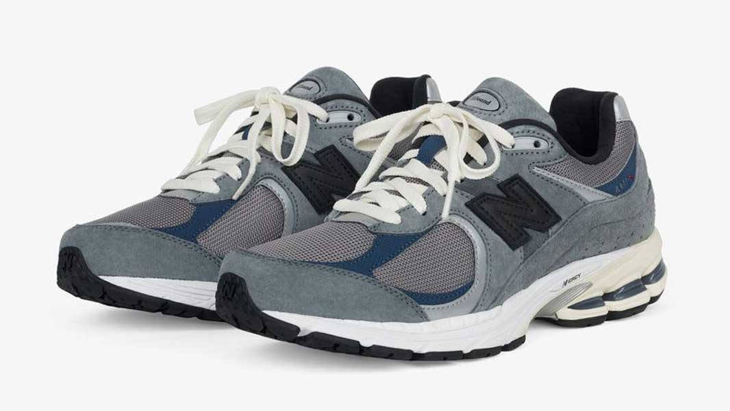JJJJound x New Balance 2002R Blue Front