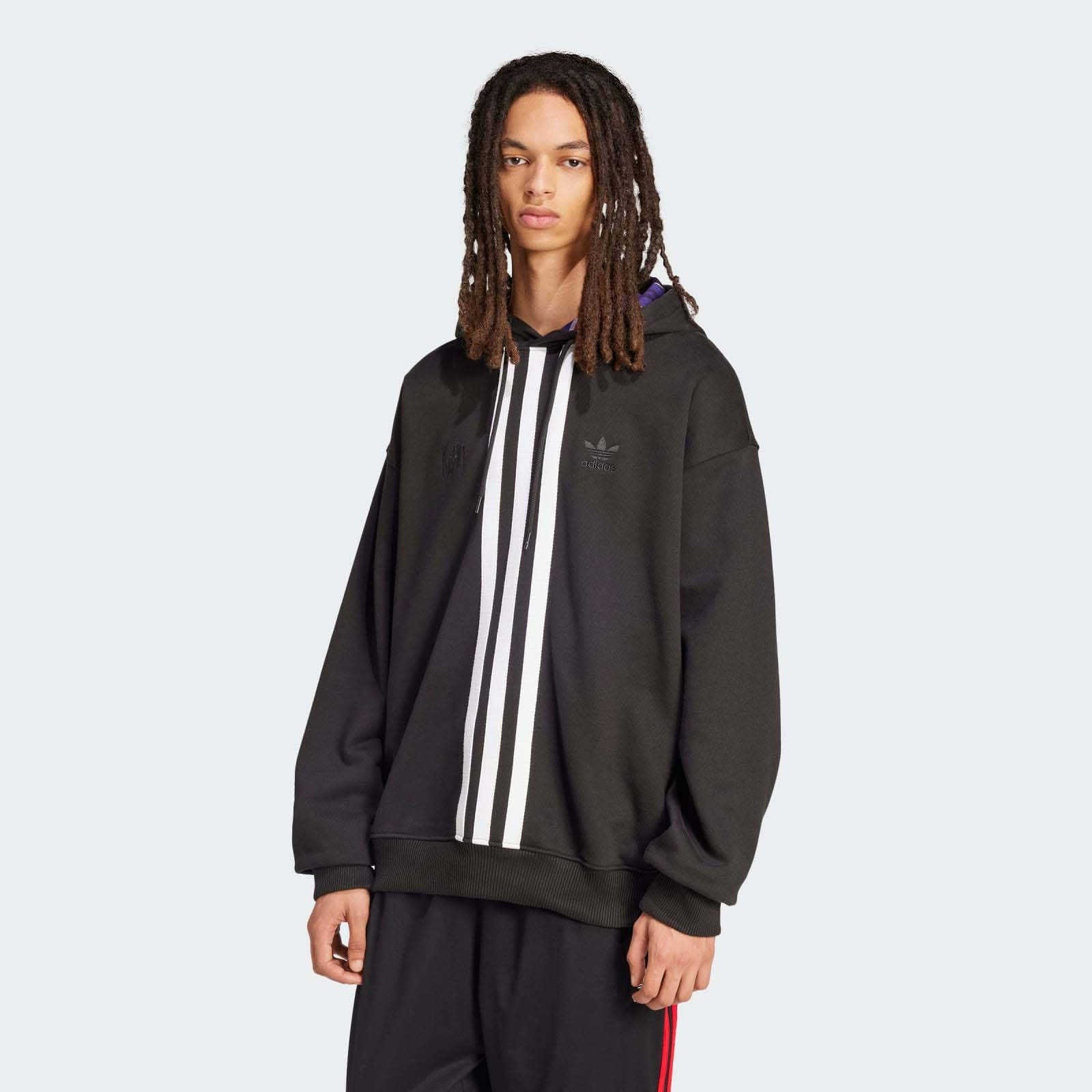 Korn x adidas Hoodie Black Front