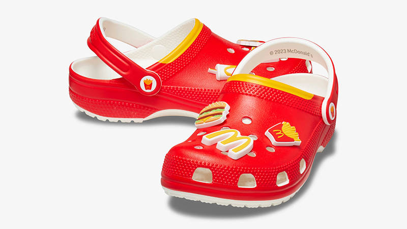 McDonald’s x Crocs Classic Clog Red Yellow 209858-90H Front