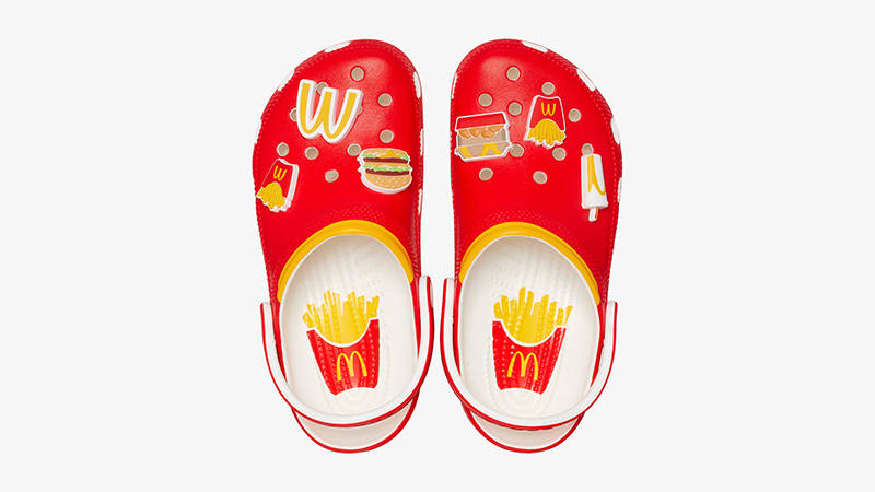 McDonald’s x Crocs Classic Clog Red Yellow 209858-90H Top