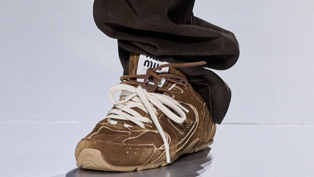 Image via Vogue Runway Miu Miu’s Next New Balance Sneaker Isn’t Quite a 530