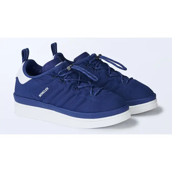 Moncler x adidas Campus Royal Blue | Where To Buy | IG7864 | The Sole ...