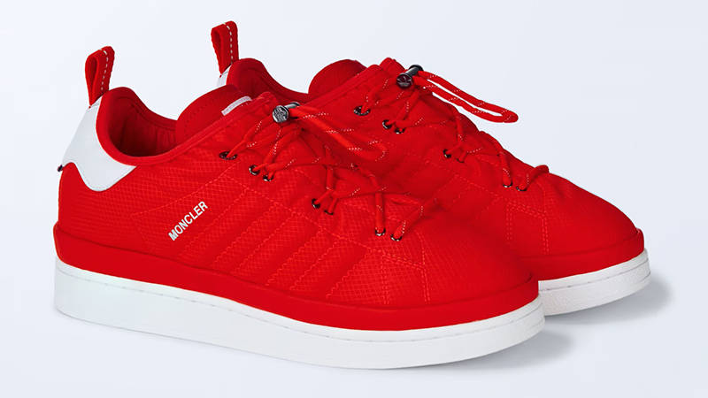 Moncler x adidas Campus Solar Red IG7867 Side