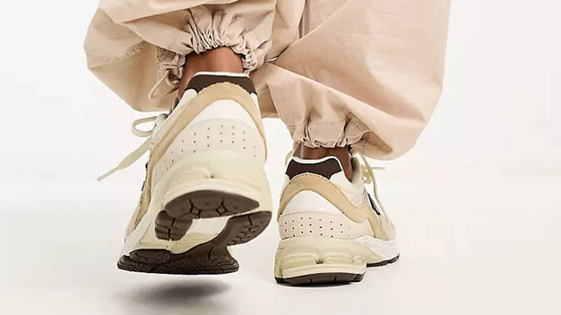 New Balance 2002R Tan Silver Back