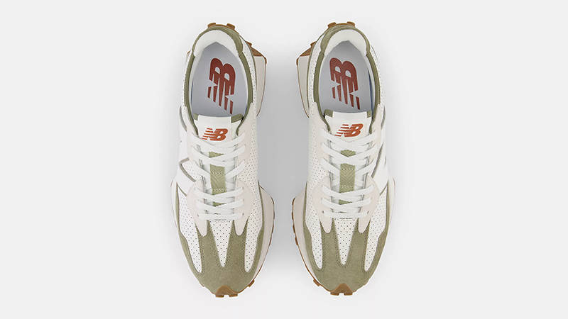 New Balance 327 Covert Green Sea Salt MS327PQ Top