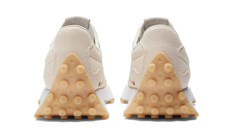 New Balance 327 White Cream Gum WS327US Back