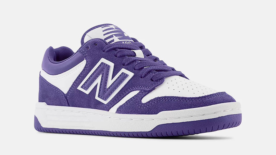 New Balance 480 GS Prism Purple GSB480WD Side