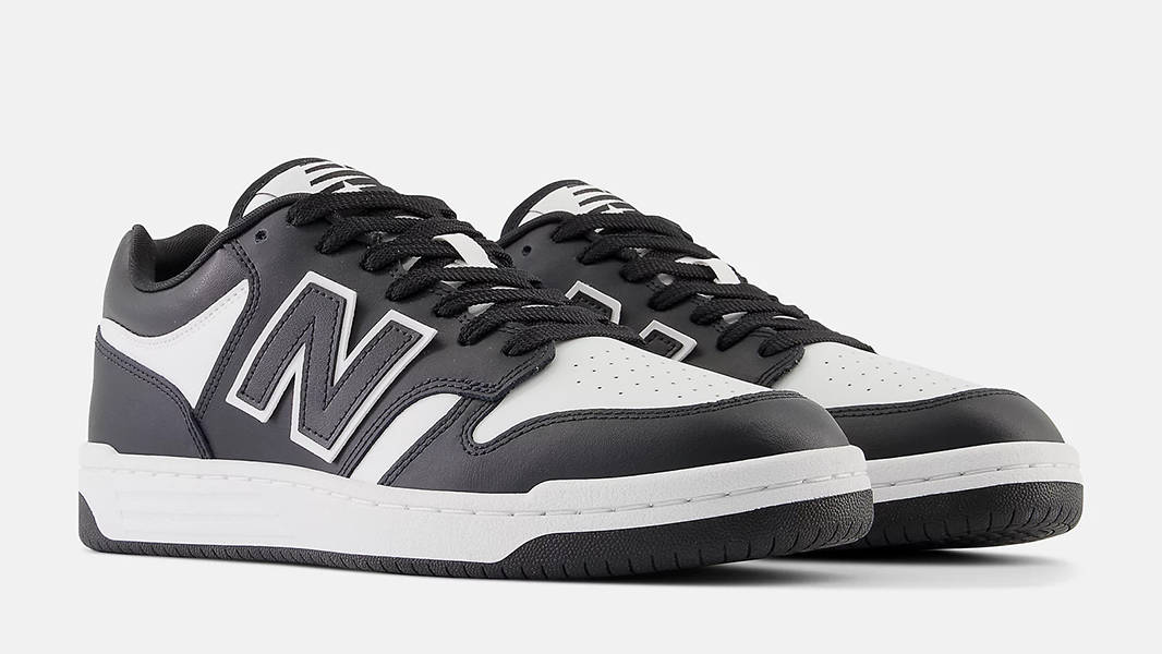New Balance 480 White Black BB480LBA Side