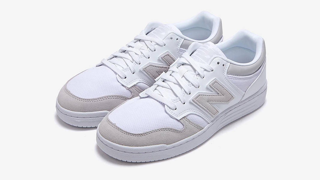 New Balance 480 White Grey BB480LKA Front