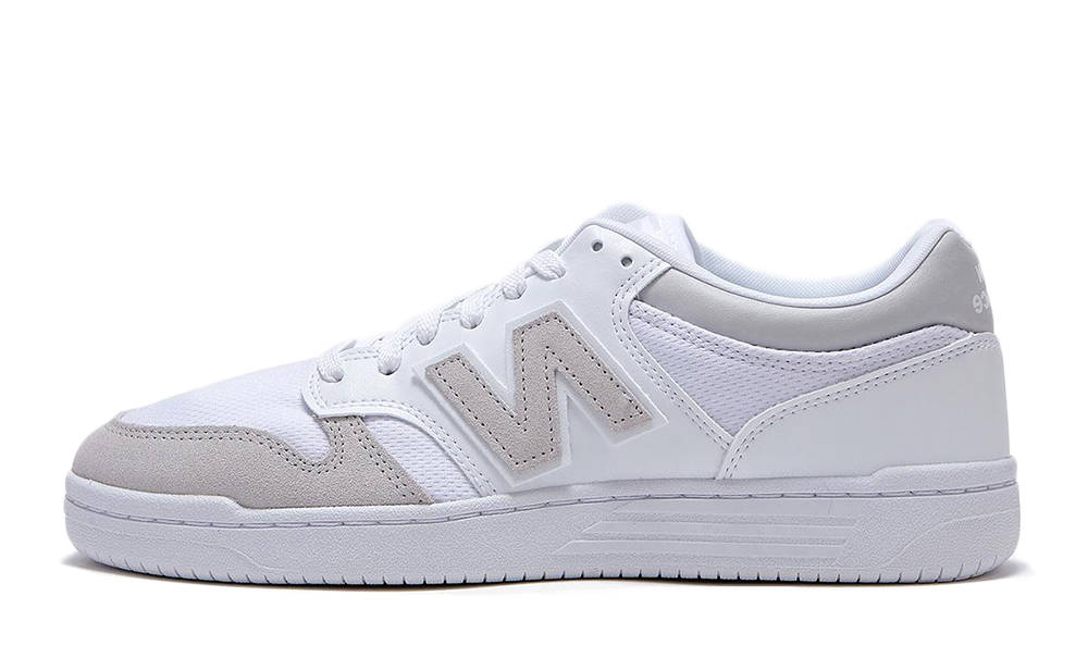 New Balance 480 White Grey