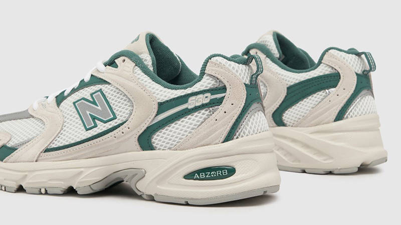 New Balance 530 Green Beige Detail 2
