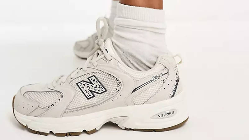 New Balance 530 Leopard Beige Side