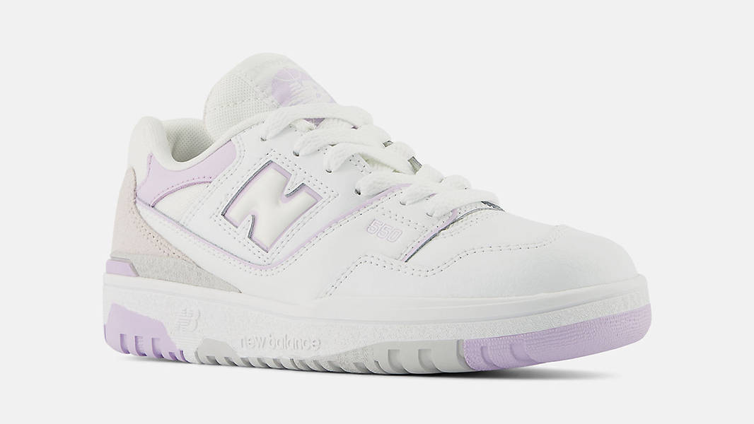 New Balance 550 GS White Thistle GSB550WK Side
