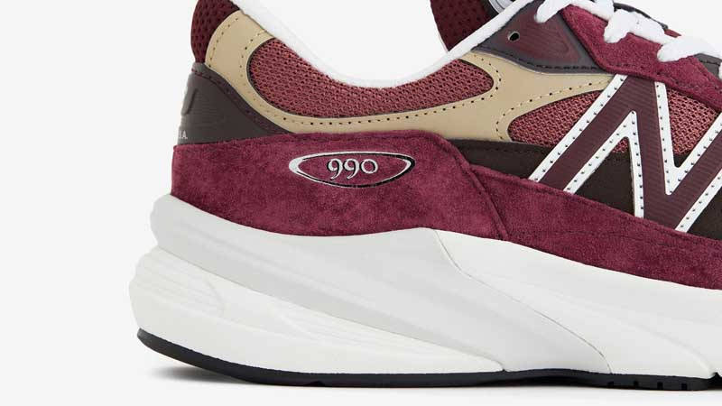 New balance m990 sales burgundy