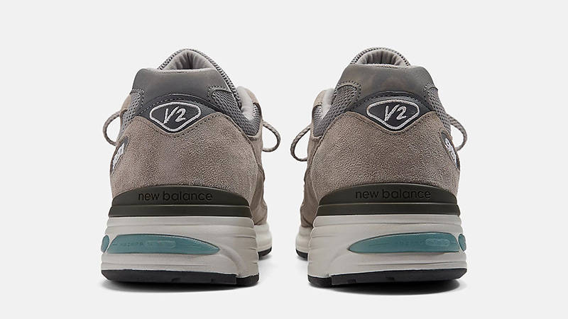 New Balance 991V2 Made in UK Grey back