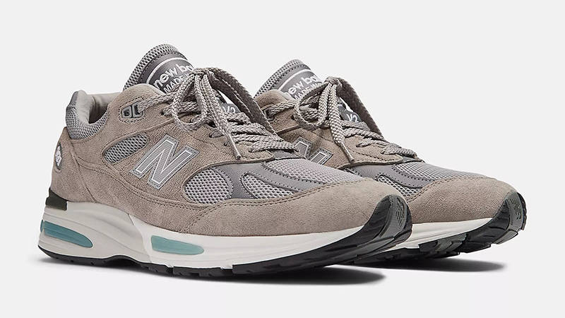 New Balance 991V2 Made in UK Grey front