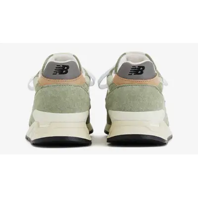New Balance 998 Made In USA Olive Back