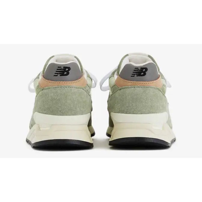 New Balance 998 Made In USA Olive Back