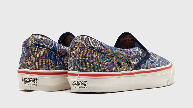 Nigel Cabourn x Vans Classic Slip-On LX Vintage Blue back