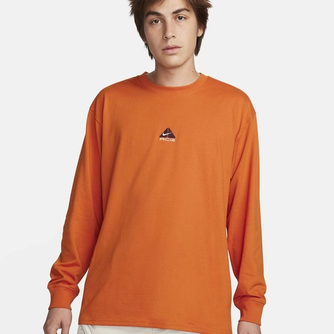 Nike ACG Lungs Long-Sleeve T-Shirt Campfire Orange Feature