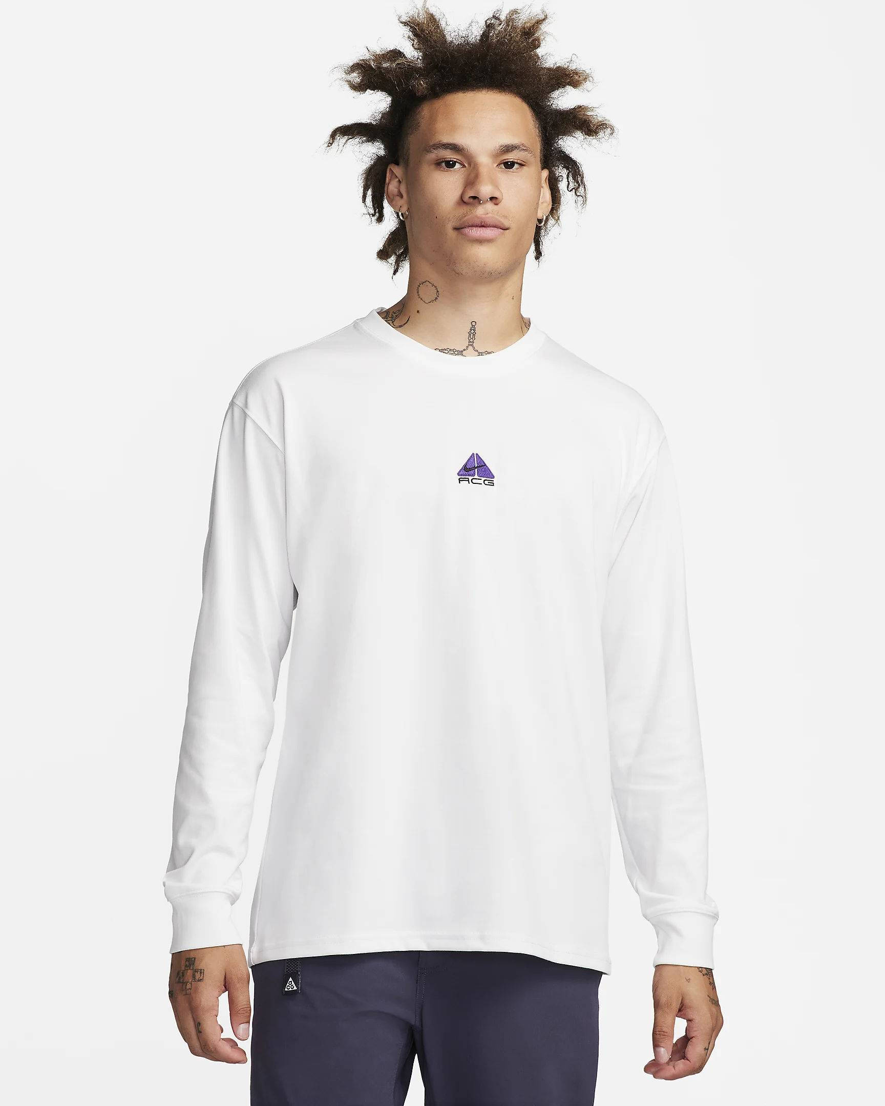 Nike ACG Lungs Long-Sleeve T-Shirt Summit White Feature