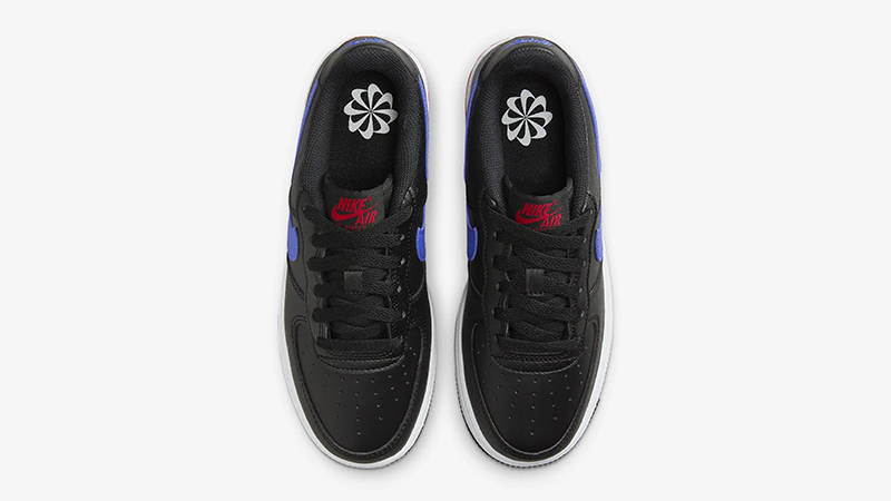 Nike Air Force 1 Low GS Black Royal FV0367-001 Top