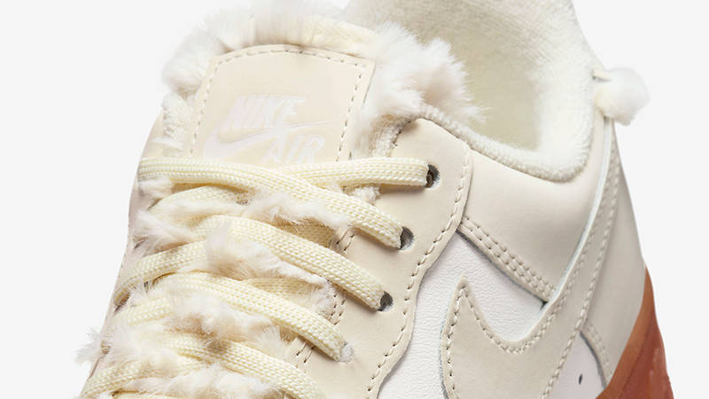 Nike Air Force 1 Low LX Sail Gum FV3701-119 Detail