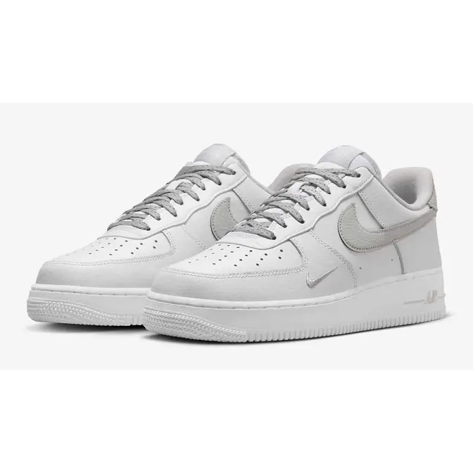 Nike Air Force 1 '07 LV8 'Reflective Swoosh - White Black' | Men's Size 15