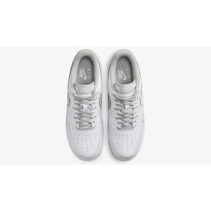 Nike Air Force 1 Low Reflective Swoosh White Grey | Where To Buy ...