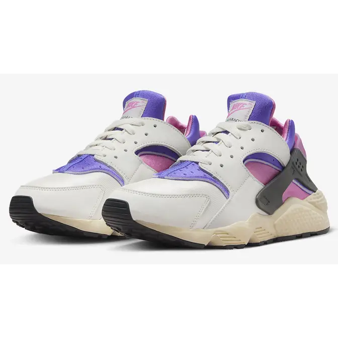 Nike air huarache hot sale pink and blue